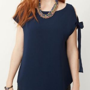 Stella & Dot Sienna Tie-Sleeve Top